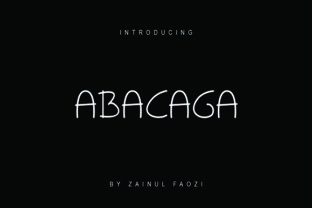 Abacaga: A Handwritten Typeface for Authentic Editorial Design