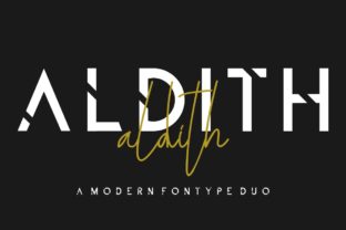 Aldith: A Timeless Sans Serif Quartett for Editorial Design