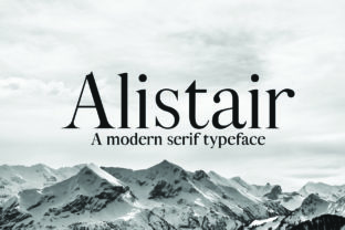 Alistair Typeface Review: Elegant Serif Fonts for Campaign Design