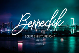 Bennedik: The Simple Handwritten Font for Standout Craft Designs