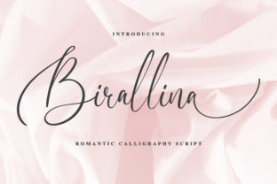 Birallina: The Bold Handwritten Font for Standout Branding