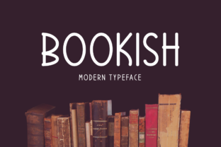 Bookish: The Smart Display Font for Campaign Visuals
