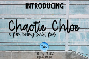 Chaotic Chloe: The Ultimate Script Handwritten Font Review