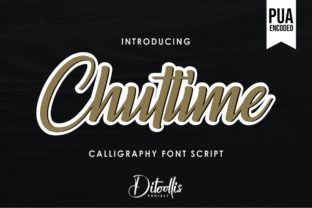 Chuttime Free Download: The Bold Handwritten Font