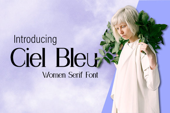 Ciel Bleu: A Stunning Serif Font for Elegant Craft Designs
