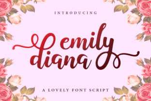 Emily Diana Handwritten Font Review