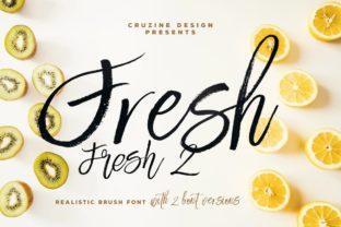 Fresh: The Bold Handwritten Typeface for Organic Editorial Design