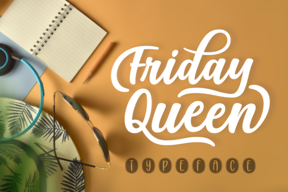 Friday Queen: A Handwritten Font for Polished Brand Identity