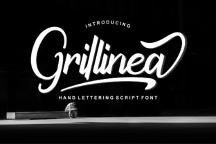 Grillinea: The Striking Handwritten Font for Powerful Campaign Visuals