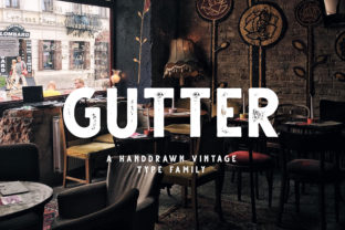 Gutter Typeface: Modern Sans Serif Fonts for High-Impact Campaigns