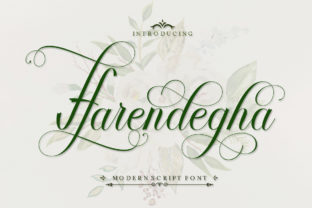 Harendegha Script: The Romantic Handwritten Typeface for Scroll-Stopping Design