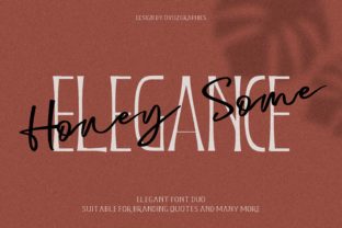 Honeysome Duo: The Modern Font Pairing for Polished Brand Identity