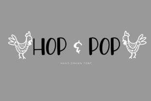 Hop and Pop Font Review: Whimsical Script Design