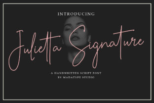 Julietta Signature: The Handwritten Font for Polished Brand Identity