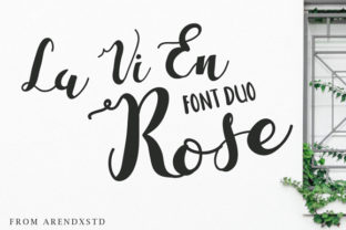 La Vi En Rose Typeface Review for Elegant Branding