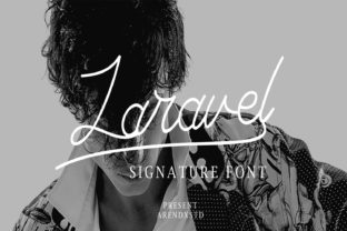 Laravel Handwritten Font Review for Boutique Branding
