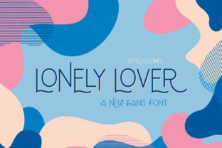 Lonely Lover Typeface: Playful Editorial Typography for Modern Brands
