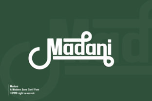 Madani Typeface: Modern Sans Serif Fonts for Campaign Clarity