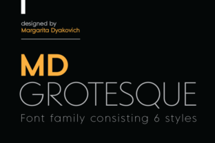 MD Grotesque Typeface Review for Modern Brand Identity