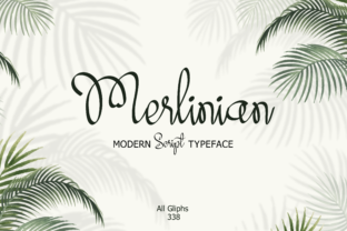 Merlinian: A Smooth Handwritten Typeface for Elegant Brand Identity