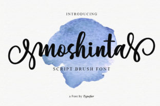 Moshinta: A Smart Handwritten Font for Authentic Brand Identity