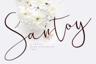 Santoy Handwritten Font for Bold Brand Identity Projects
