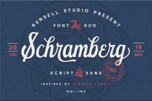 Schramberg: A Vintage Handwritten Font for Authentic Digital Branding