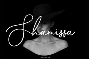 Shamissa: A Charming Handwritten Font for Elegant Craft Projects