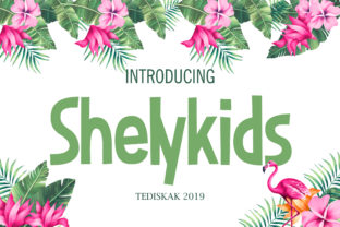 Shelykids: A Whimsical Sans Serif Font for Playful Brand Identity