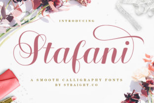 Stafani: A Bold Script Handwritten Typeface for Modern Web Design