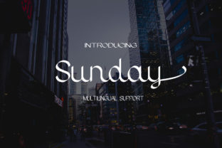 Sunday Script Handwritten Font for Elegant Web Design