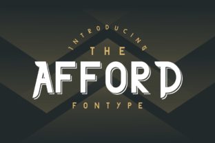 The Afford Serif Font for Elegant Branding and Printables