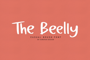 The Beelly: A Chunky Handwritten Font for Bold Campaign Headlines